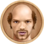 bald face android application logo